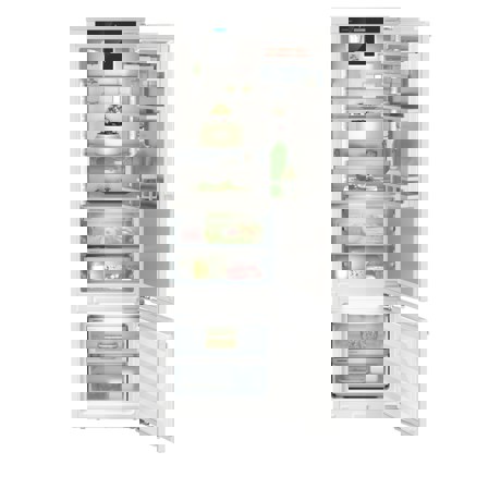 Combina frigorifica incorporabila Liebherr ICBci 5182 Peak, BioFresh Professional si SmartFrost, 55 cm, 256 l, HydroBreeze, SmartDeviceBox, InfinitySpring, LightTower, Clasa C